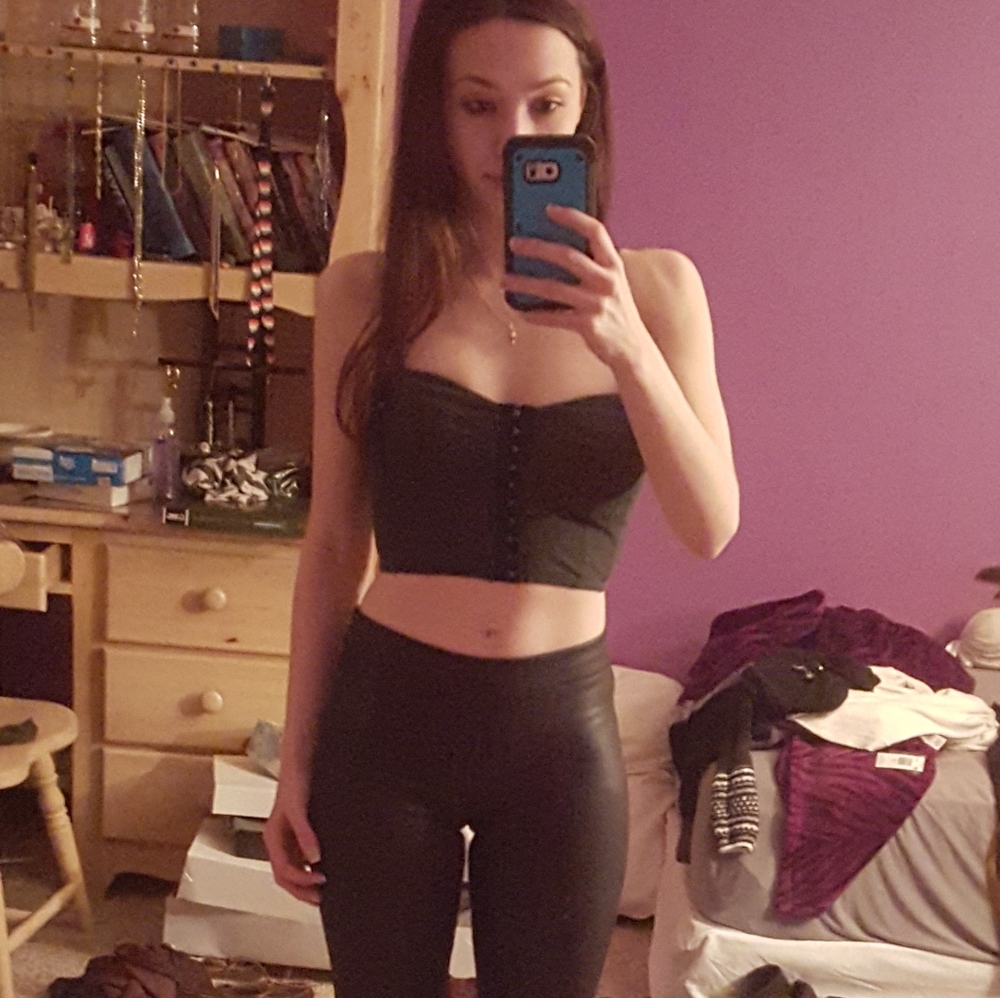 NWOT Forever 21 bustier top